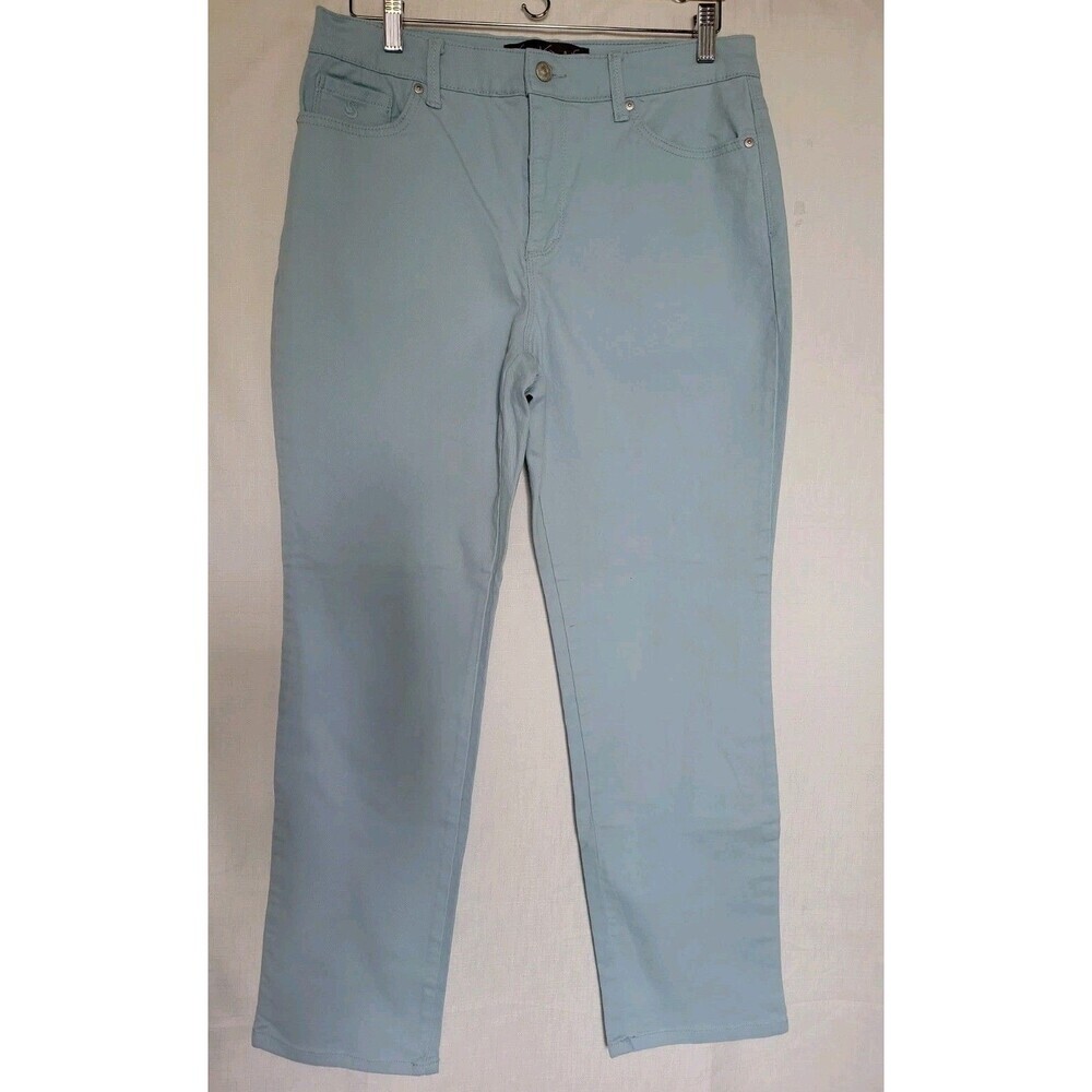 New Gloria Vanderbilt Amanda Women's Jeans size 10 Light Blue & Cotton